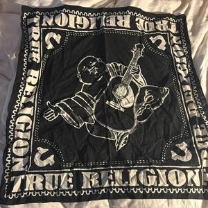 True Religion Scarf and Pocket Square 20”x20”
Red, Cotton.
